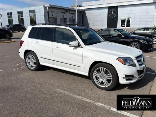 Polar White 2013 Mercedes-Benz GLK-Class GLK 350 4MATIC