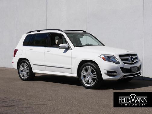 Polar White 2013 Mercedes-Benz GLK-Class GLK 350 4MATIC
