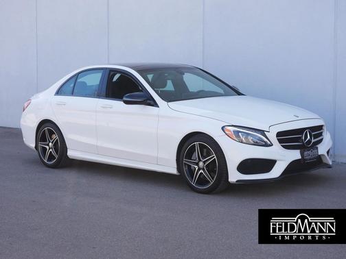 Polar White 2017 Mercedes-Benz C-Class C 300 4MATIC Sport