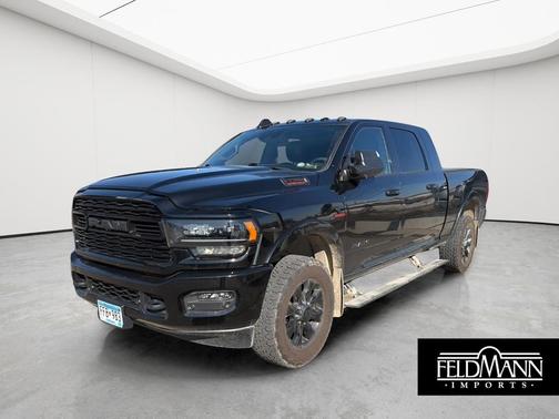 Diamond Black Crystal Pearlcoat 2020 RAM 2500 Limited Mega Cab 4x4 6'4' Box