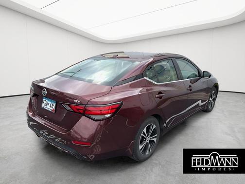 Rosewood Metallic 2020 Nissan Sentra SV
