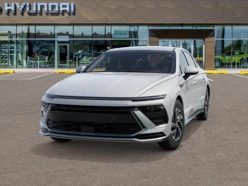 Serenity White 2026 Hyundai SONATA Hybrid Base