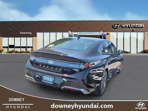 Carbon Blue 2025 Hyundai SONATA Hybrid SE