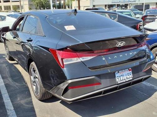 Abyss Black 2025 Hyundai ELANTRA Sport