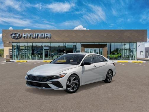 Serenity White 2026 Hyundai ELANTRA Sport