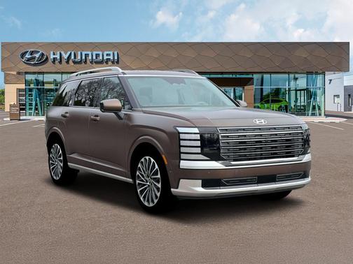 Earthy Brass Matte 2026 Hyundai Palisade Hybrid Calligraphy