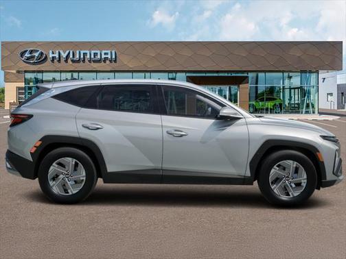 Shimmering Silver 2026 Hyundai TUCSON Hybrid Blue SE