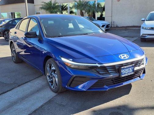 Intense Blue 2025 Hyundai ELANTRA Sport