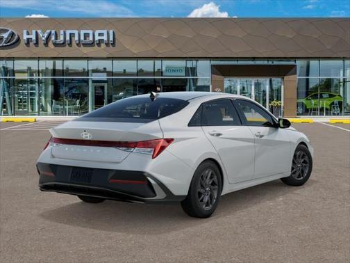 Serenity White Pearl 2026 Hyundai ELANTRA HEV Blue