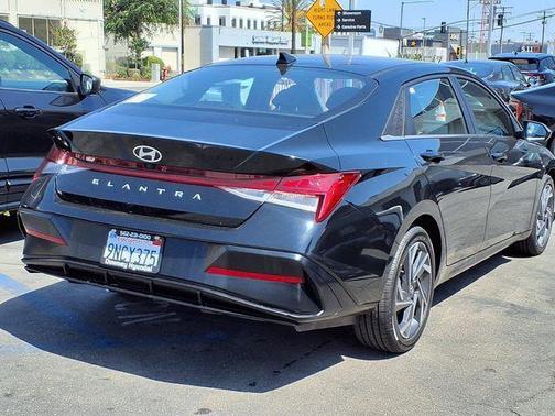 Abyss Black 2024 Hyundai ELANTRA SEL