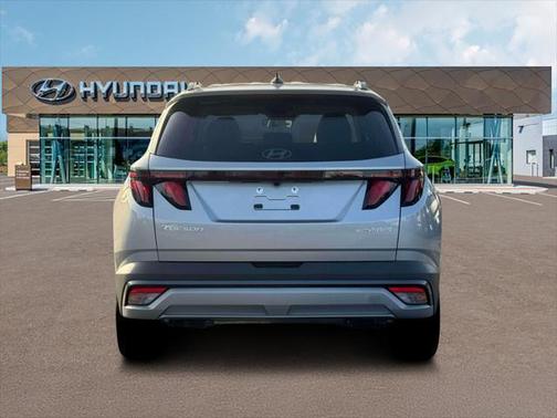 Shimmering Silver 2026 Hyundai TUCSON Hybrid SEL