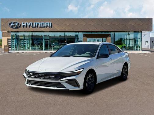 Serenity White 2026 Hyundai ELANTRA Sport