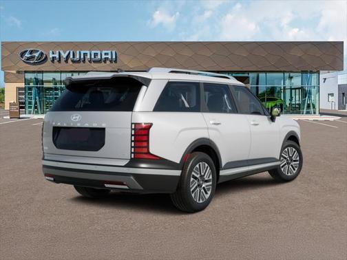 Creamy White Pearl 2026 Hyundai Palisade Hybrid SEL 8P