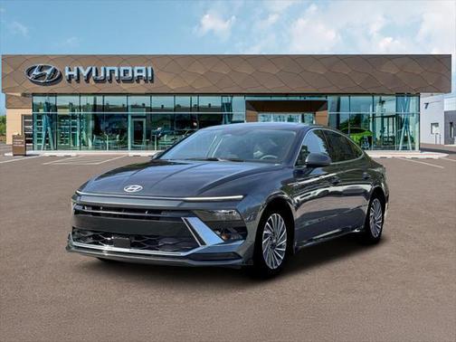 Portofino Gray 2026 Hyundai SONATA Hybrid SE