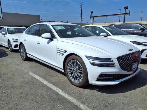 Alta White 2023 Genesis G80 2.5T AWD