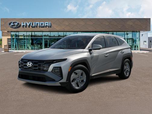 Shimmering Silver 2026 Hyundai TUCSON Hybrid Blue SE