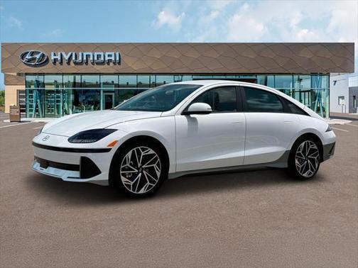 Serenity White 2025 Hyundai IONIQ 6 SEL