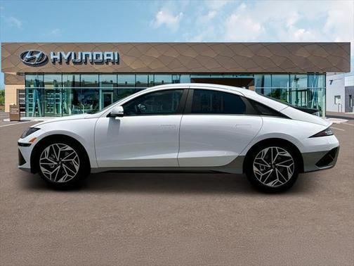 Serenity White 2025 Hyundai IONIQ 6 SEL