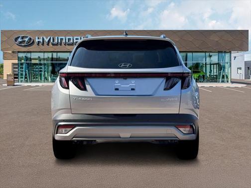 Shimmering Silver 2026 Hyundai TUCSON Hybrid Limited