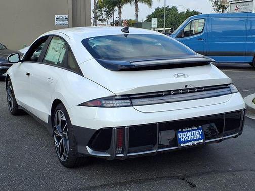 Serenity White 2025 Hyundai IONIQ 6 SEL