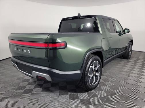 Forest Green 2024 Rivian R1T Adventure Package