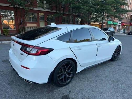 Platinum White Pearl 2023 Honda Civic Sport Touring
