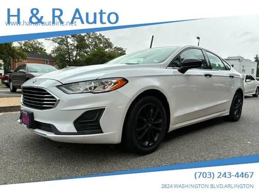 Oxford White 2020 Ford Fusion SE