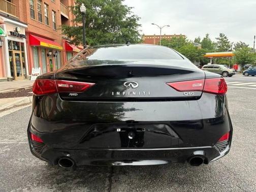 Black 2019 INFINITI Q60 3.0T LUXE