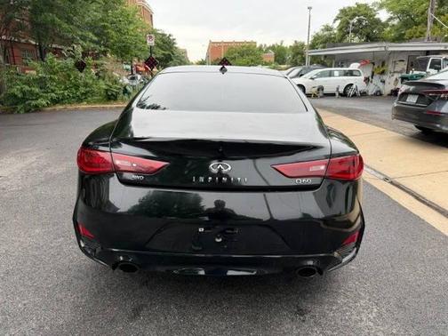 Black 2019 INFINITI Q60 3.0T LUXE