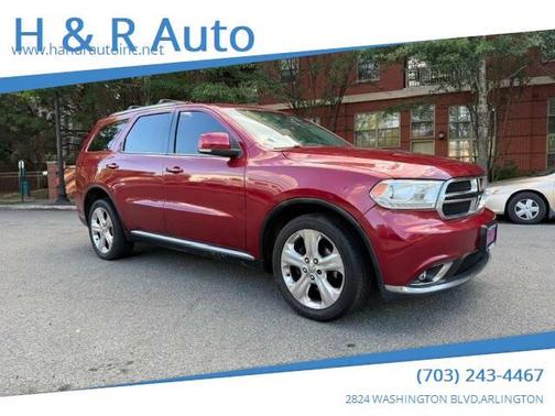 Brilliant Black Crystal Pearlcoat 2014 Dodge Durango Limited