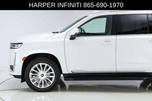 Crystal White Tricoat 2022 Cadillac Escalade Premium Luxury