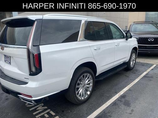 Crystal White Tricoat 2022 Cadillac Escalade Premium Luxury