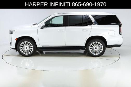Crystal White Tricoat 2022 Cadillac Escalade Premium Luxury