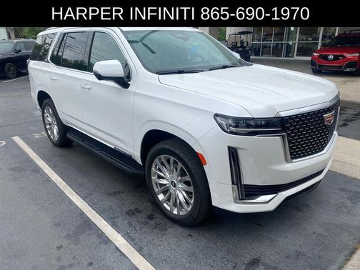 Crystal White Tricoat 2022 Cadillac Escalade Premium Luxury