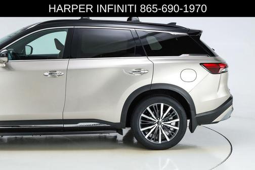 Warm Titanium/Black Obsidian 2023 INFINITI QX60 AUTOGRAPH