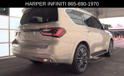 Champagne Quartz 2024 INFINITI QX80 PREMIUM SELECT AWD