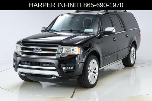 Shadow Black 2017 Ford Expedition EL Platinum