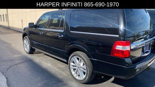 Shadow Black 2017 Ford Expedition EL Platinum