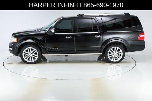 Shadow Black 2017 Ford Expedition EL Platinum