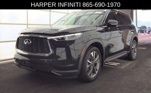 Mineral Black 2023 INFINITI QX60 Luxe