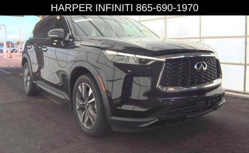 Mineral Black 2023 INFINITI QX60 Luxe
