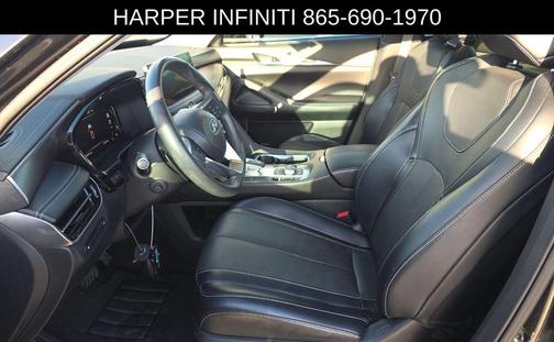 Mineral Black 2023 INFINITI QX60 Luxe