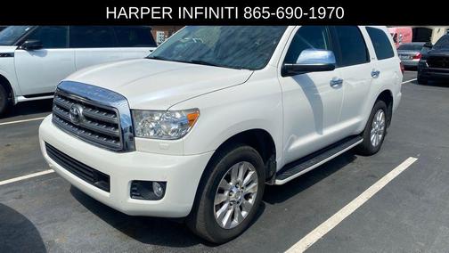 Blizzard Pearl 2016 Toyota Sequoia Platinum