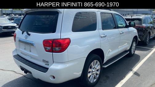 Blizzard Pearl 2016 Toyota Sequoia Platinum