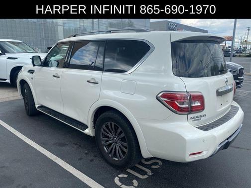 Pearl White Tricoat 2019 Nissan Armada Platinum