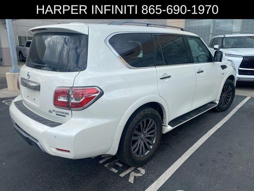 Pearl White Tricoat 2019 Nissan Armada Platinum