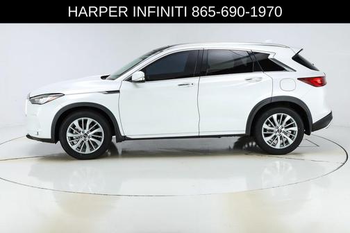 Radiant White 2023 INFINITI QX50 LUXE
