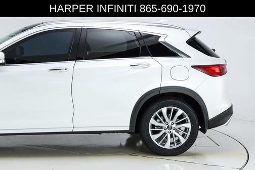 Radiant White 2023 INFINITI QX50 LUXE