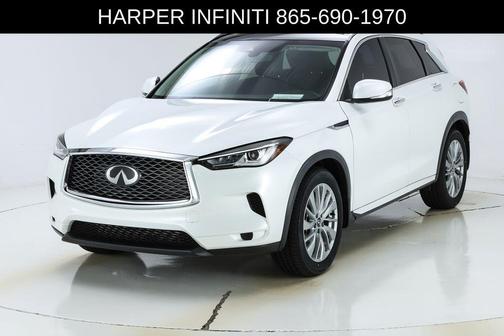 Radiant White 2023 INFINITI QX50 LUXE