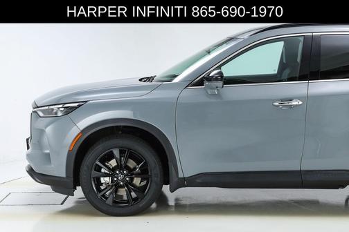 Harbor Gray 2025 INFINITI QX60 Luxe